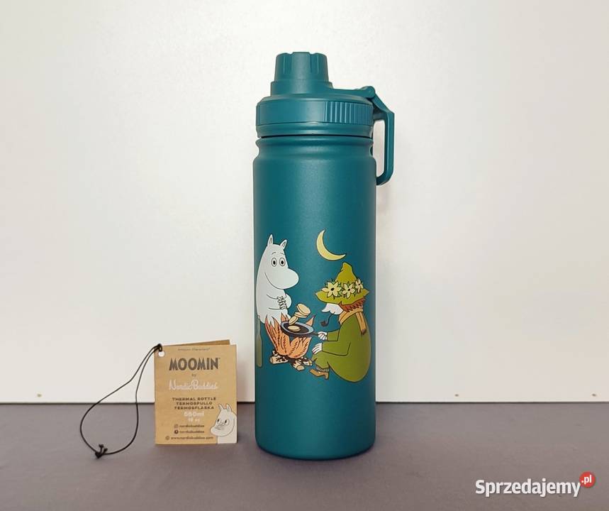 Butelka termiczna termos 550ml Muminek i Jasień
