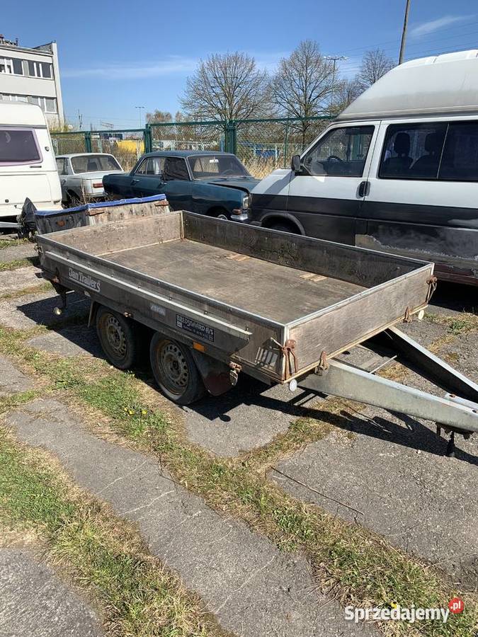 Przyczepka samochodowa dwuosiowa Przyczepy i naczepy