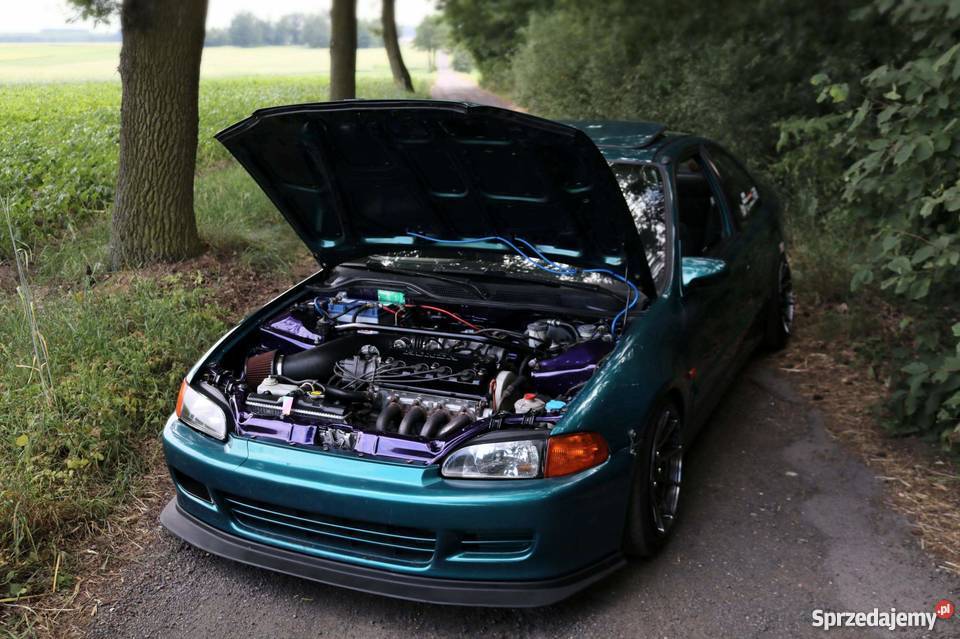 HONDA CIVIC EJ2 COUPE DOPRĘŻONE D16Y8Z6 VTEC 0000000km łódzkie Błaszki