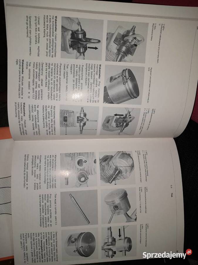 Katalog napraw pilarek Stihl 024 026 Leśnictwo Żywiec