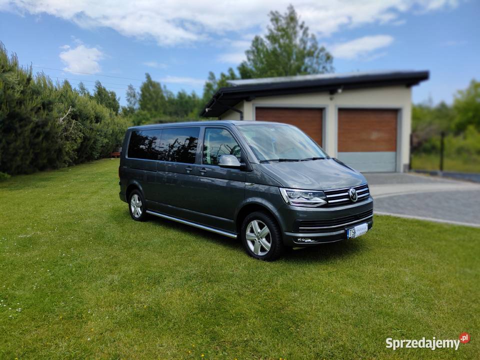 Volkswagen T6 full wypas z salonu asystent pasa ruchu Transporter Skarżysko Kościelne