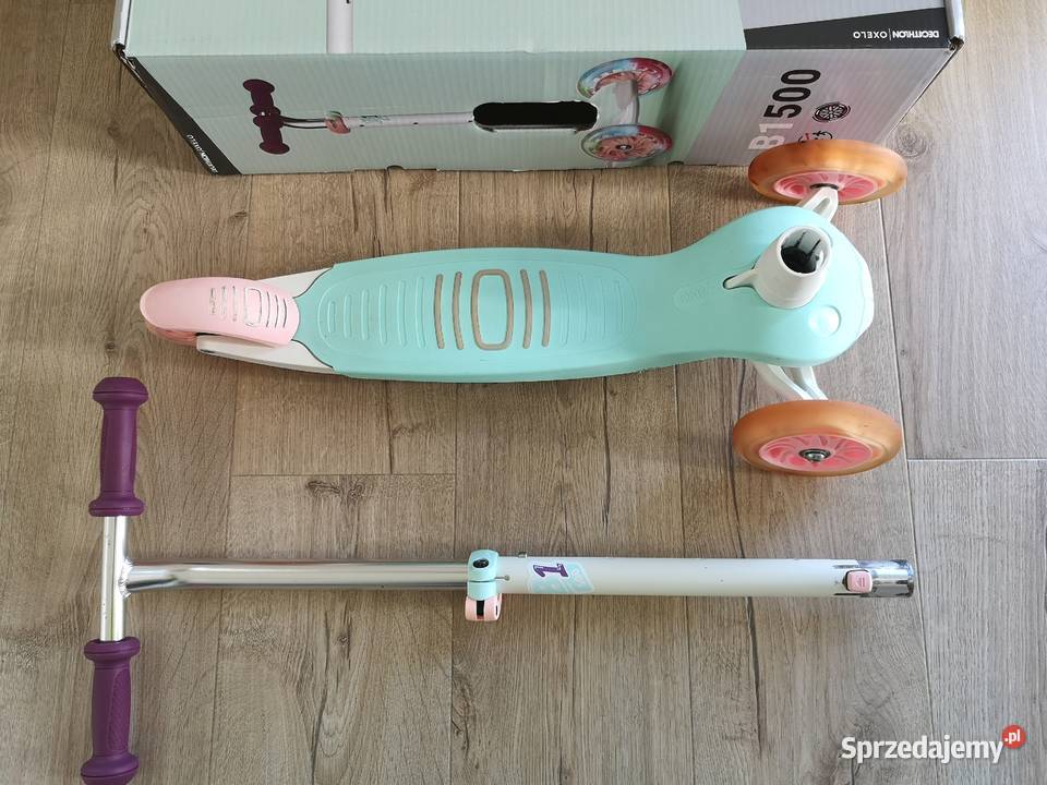 Hulajnoga trójkołowa dzieci Oxelo B1 500 mazowieckie Otrębusy sprzedam