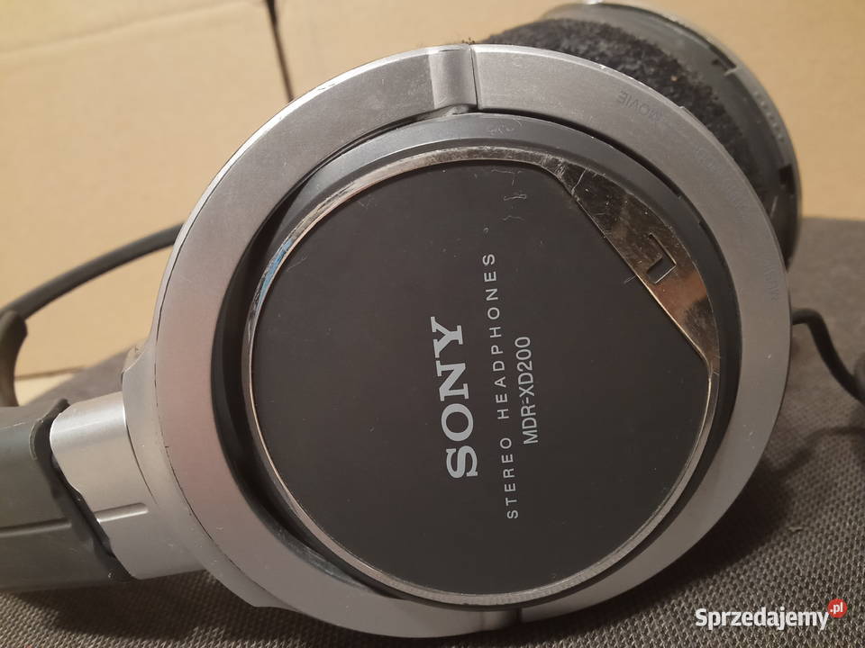 SONY MDRXD200 mało niskich tonów Poznań