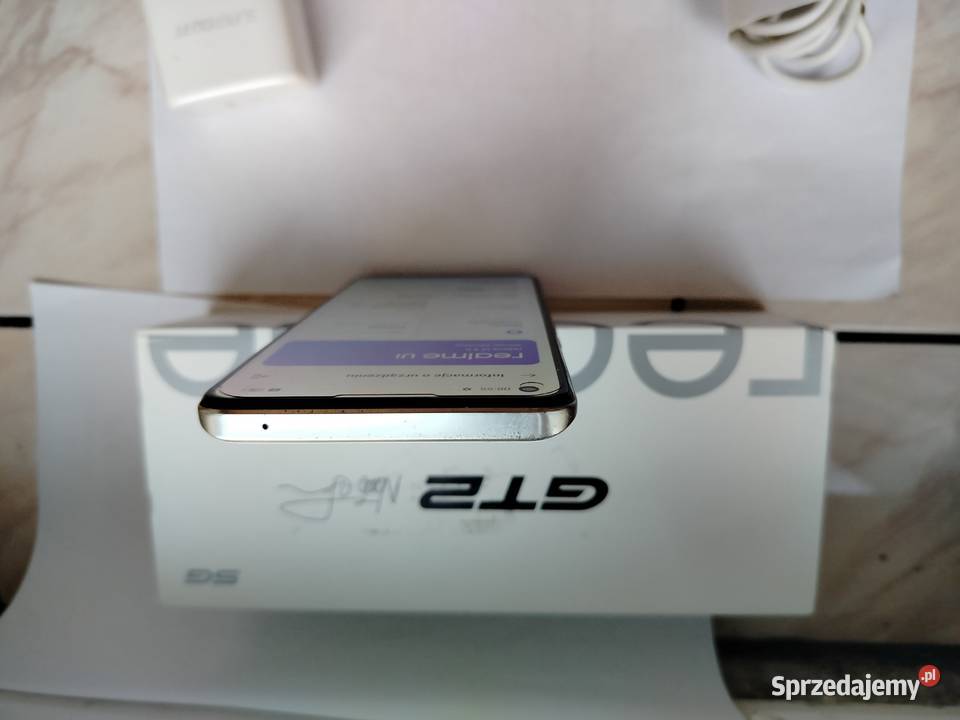 Realme GT 2 5G Biały Stan łódzkie Łódź