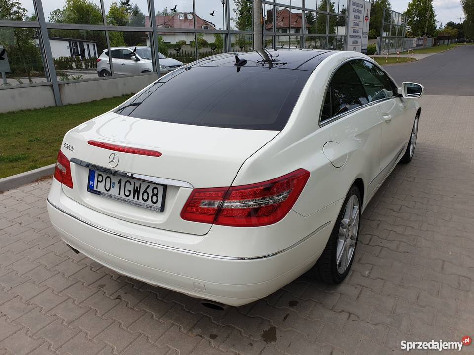 MercedesBenz Klasa E Coupe 35 Benzyna Panorama Poznań