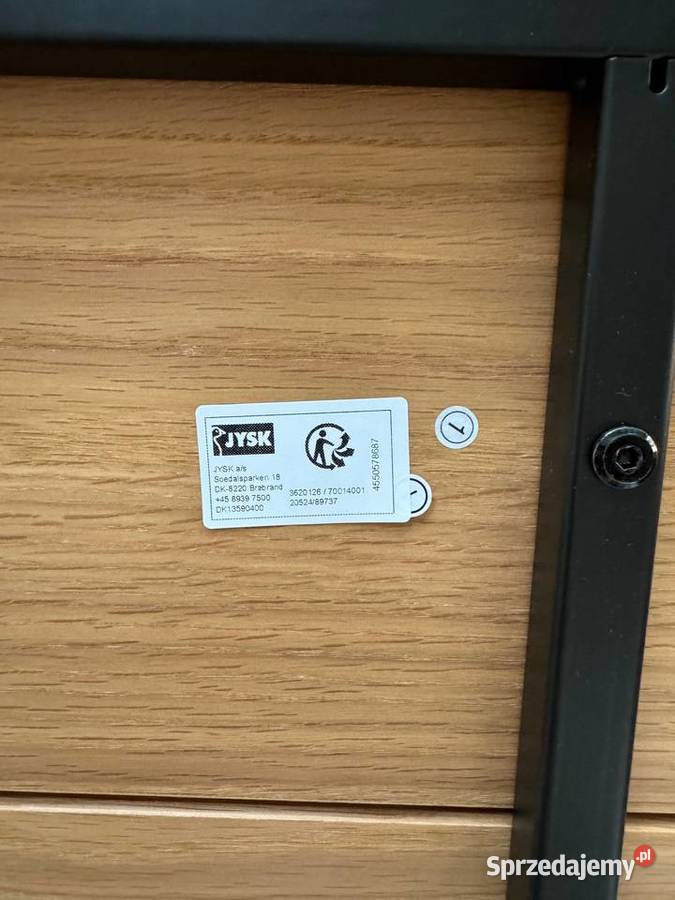 Stolik kawowy ława Tebstrup JYSK loft dąb 110cm śląskie