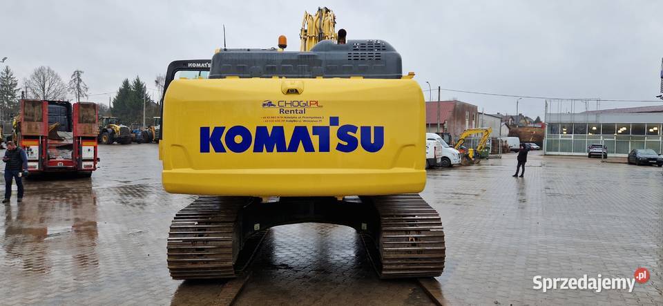 Wypożyczalnia koparki gąsienicowej Komatsu PC210 mazowieckie