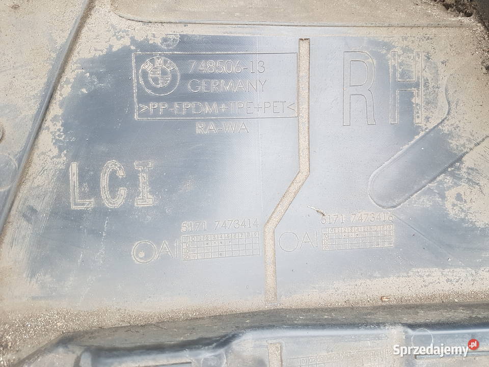 BMW 2 LCI F46 NADKOLE PRZOD LEWE PRAWE 7473414 Rok produkcji 2020 Turek