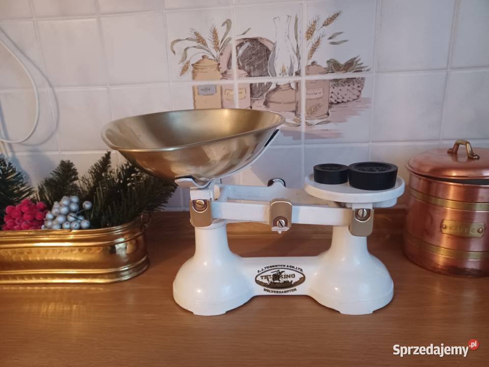 Piękna angielska waga Dom i Ogród Poznań