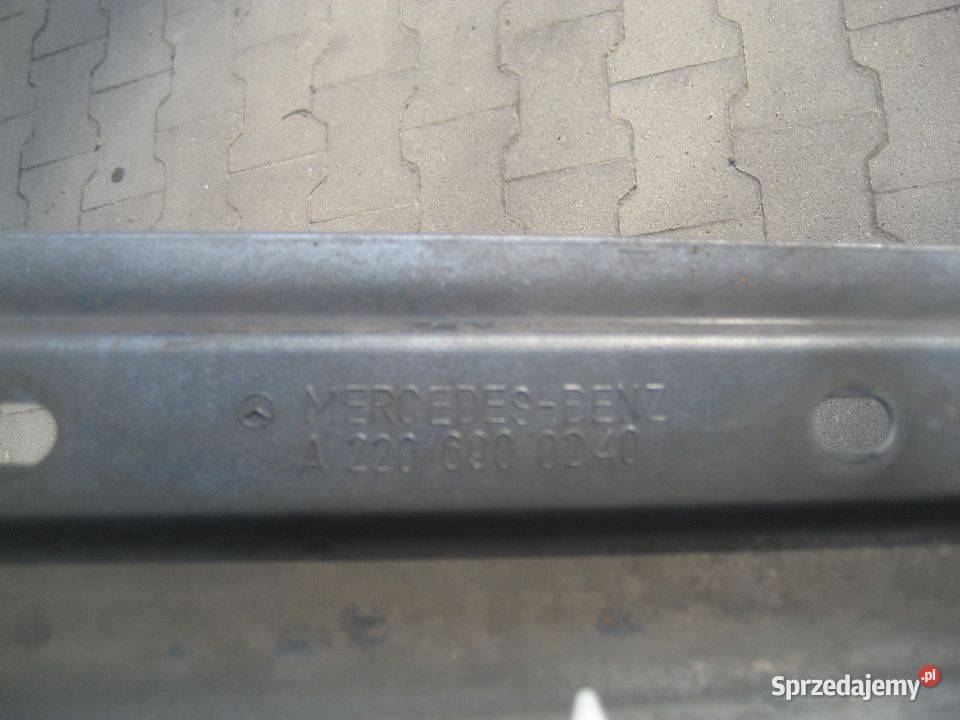 mercedes w220 220 s klasa 9802r listwa progowa osobowe