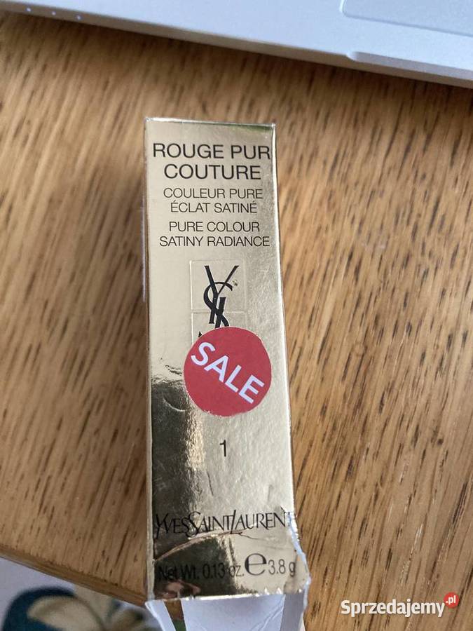YSL Rouge Pur Couture 01 Warszawa