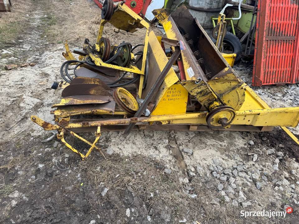 Sieczkarnia komplet z napędami kombajn Holland lubelskie Zahajki