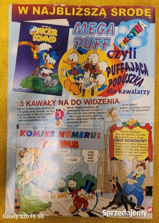 Kaczor Donald komiks kolekcjonerski ISSN Komiksy Bydgoszcz