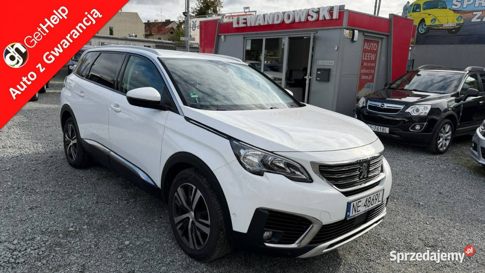 Peugeot 5008 Moc 131 Automat Zarejestrowany podgrzewane fotele Elbląg