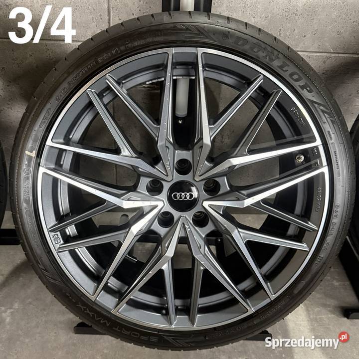 19 Audi A4 A5 felgi koła komplet z oponami 5x112 Lubasz