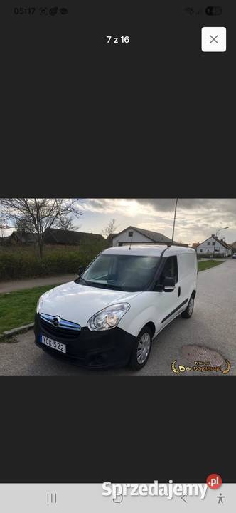 Opel Combo 14 Turbo 120 Salon Szwecja 161 Rok produkcji 2016 Combo Sandomierz