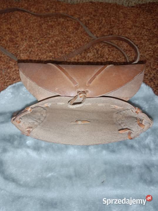 Torebka Kopertówka Vintage Skóra Naturalna Rzeszów