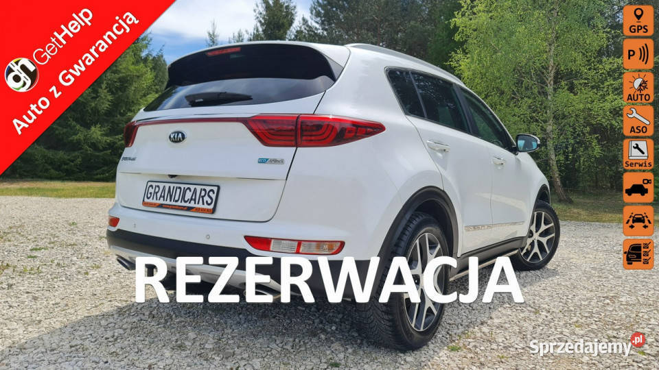 Kia Sportage 16 132 Bogate Wyposażenie Serwis do relingi dachowe Chmielnik