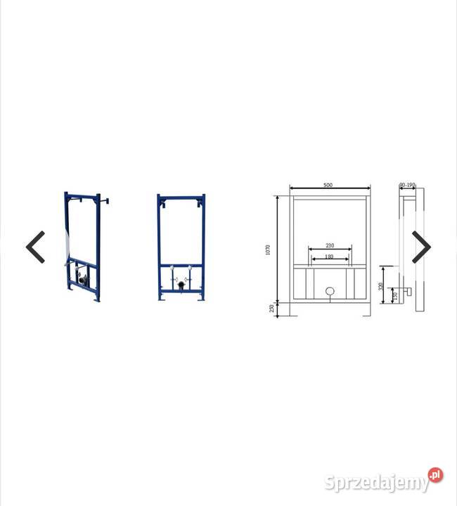 NOWY Komplet WCbidetstelaż Stefanowo
