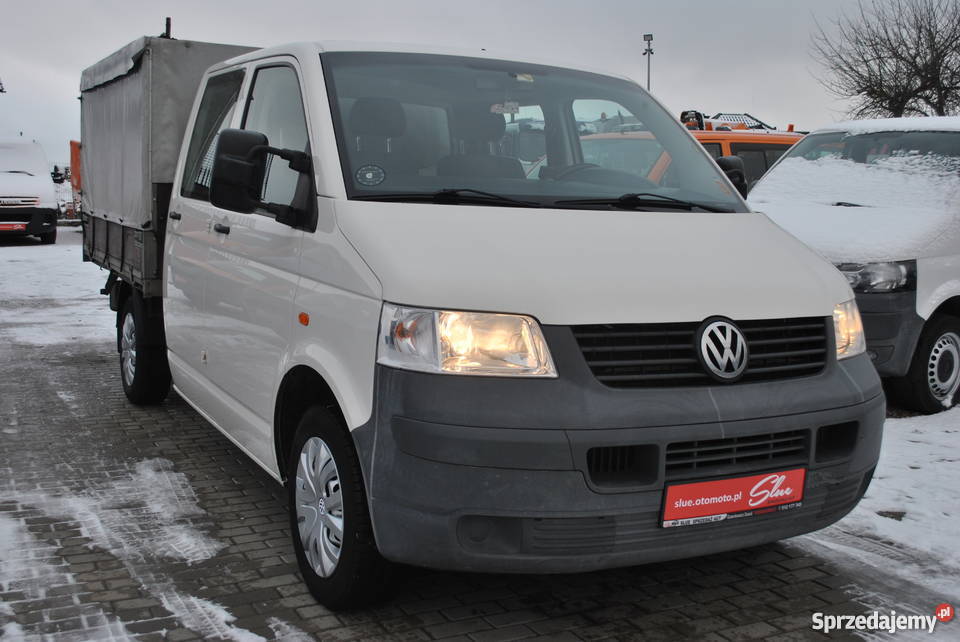 Volkswagen Transporter T5 Brygadówka Doka Dubel centralny zamek Sierakowice