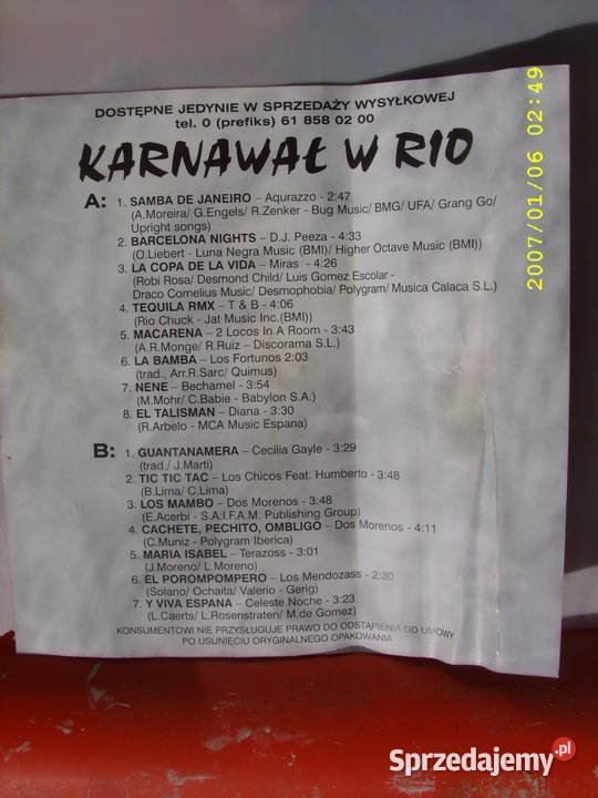KARNAWAL W RIO VIVA LA FIESTA