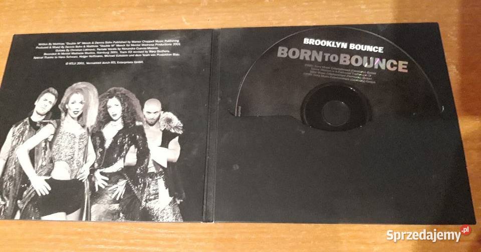 Brooklyn Bounce ‎– Born To Bounce, 2001 r, CD MAXI Germany Kraków