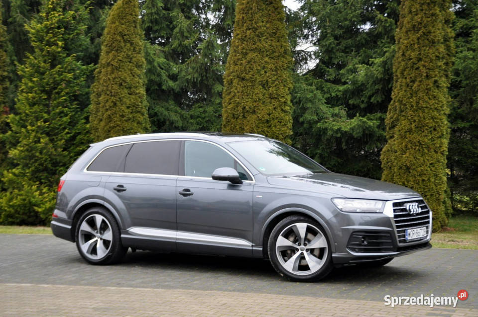 Audi Q7 30TDI272SlineFull diesel Ostrów Mazowiecka