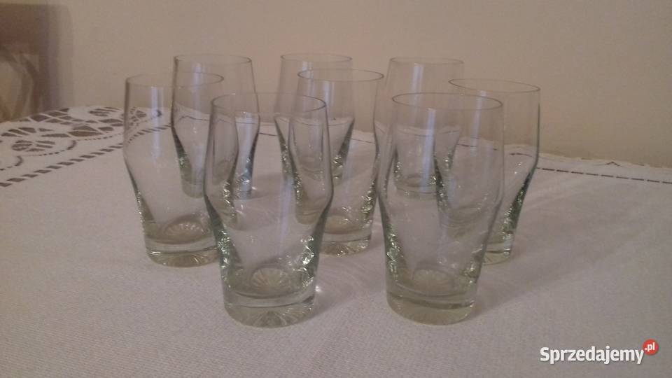 Szklaneczki literatki w oryginalnym kształcie małopolskie Kraków