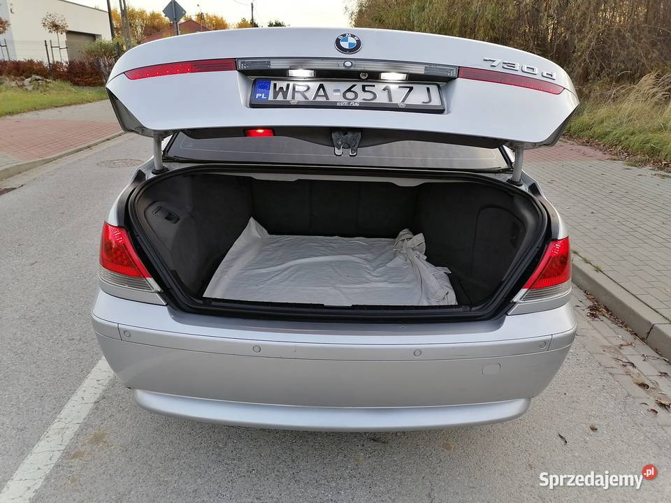 BMW 7 E65 30 diesel 204 Automat Sprawny super 400km Mińsk Mazowiecki