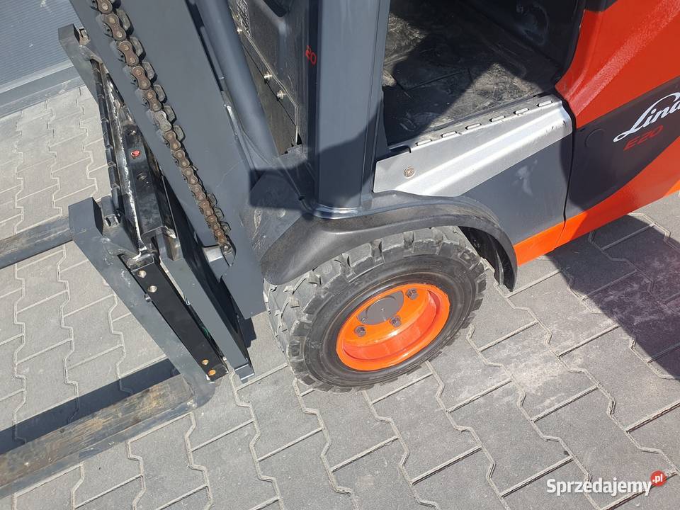 Wózek LINDE E20 15r Duplex przesuw E18 E20pH E25 Linde Proszowice