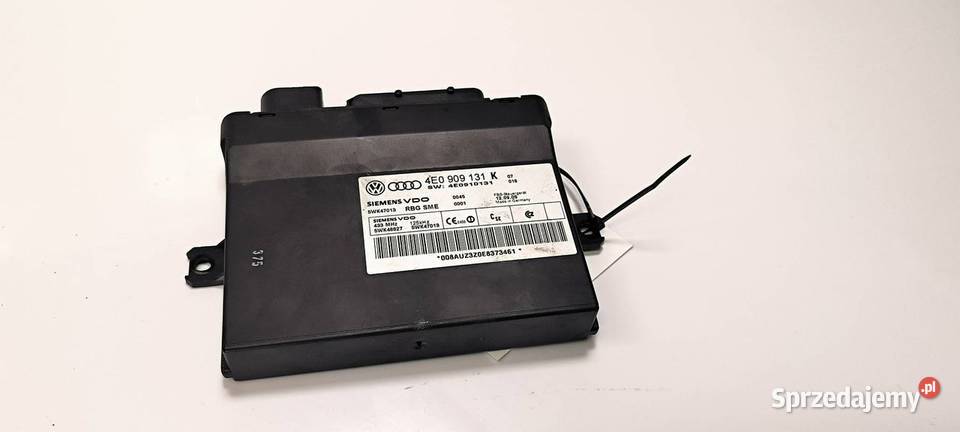 MODUŁ KESSY AUDI A8 D3 4E0909131K Lipno