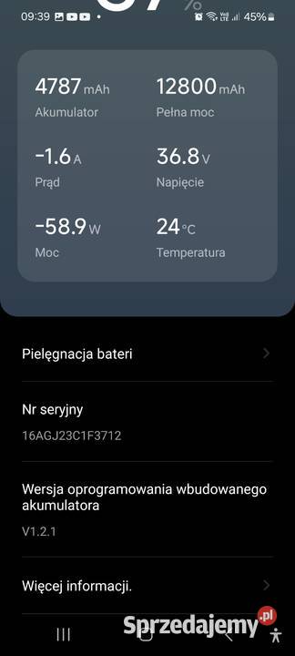 Segway Ninebot Kickscooter F2 PLUS D 20 h Łódź