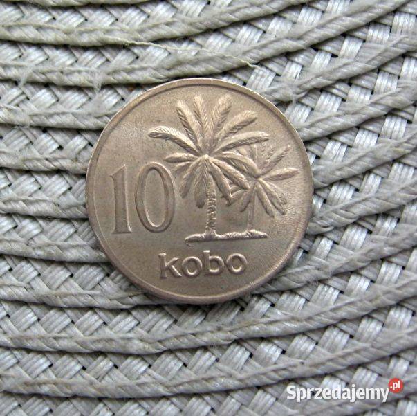 Nigeria 10 Kobo 1976r wielkopolskie Kalisz