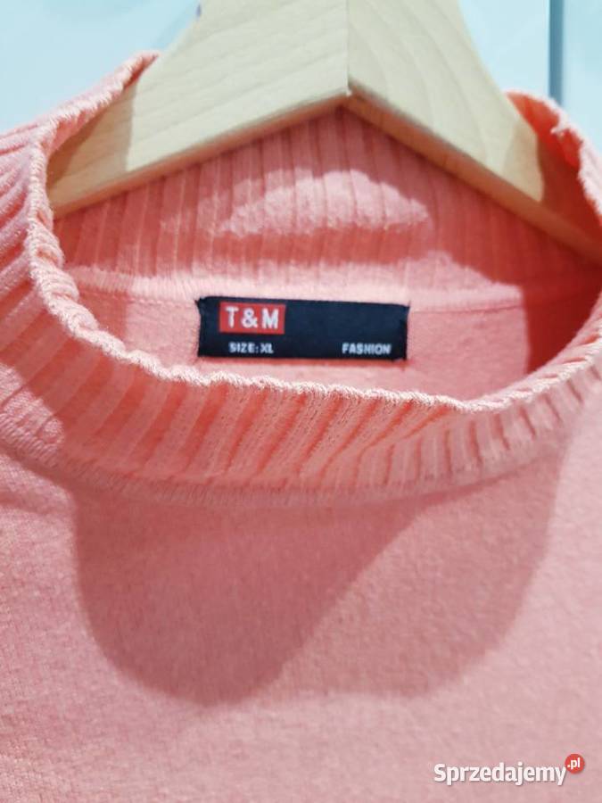 Damski dzianinowy sweter z kryształkami Dąbrowa Górnicza sprzedam