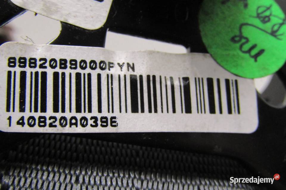 PAS BEZPIECZEŃSTWA PRAWY TYŁ TYLNY HYUNDAI i10 sprzedam