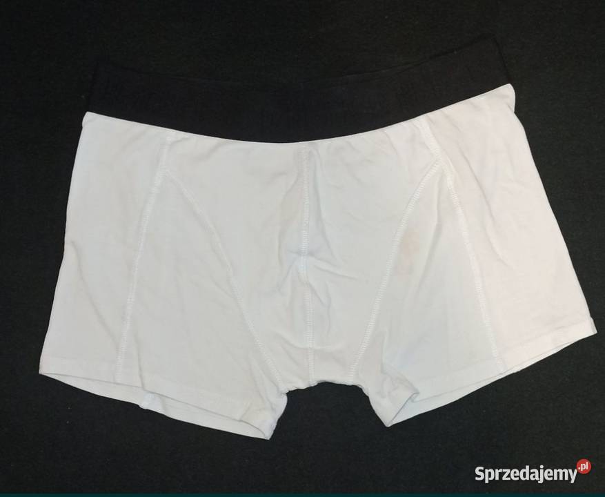 Bokserki Białe