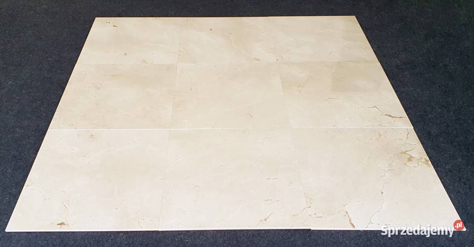 Hiszpański marmur na podłogi Crema Marfi dolnośląskie sprzedam