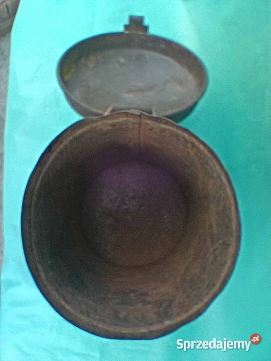 Polska puszka taborowa na smar II RP łódzkie Łódź