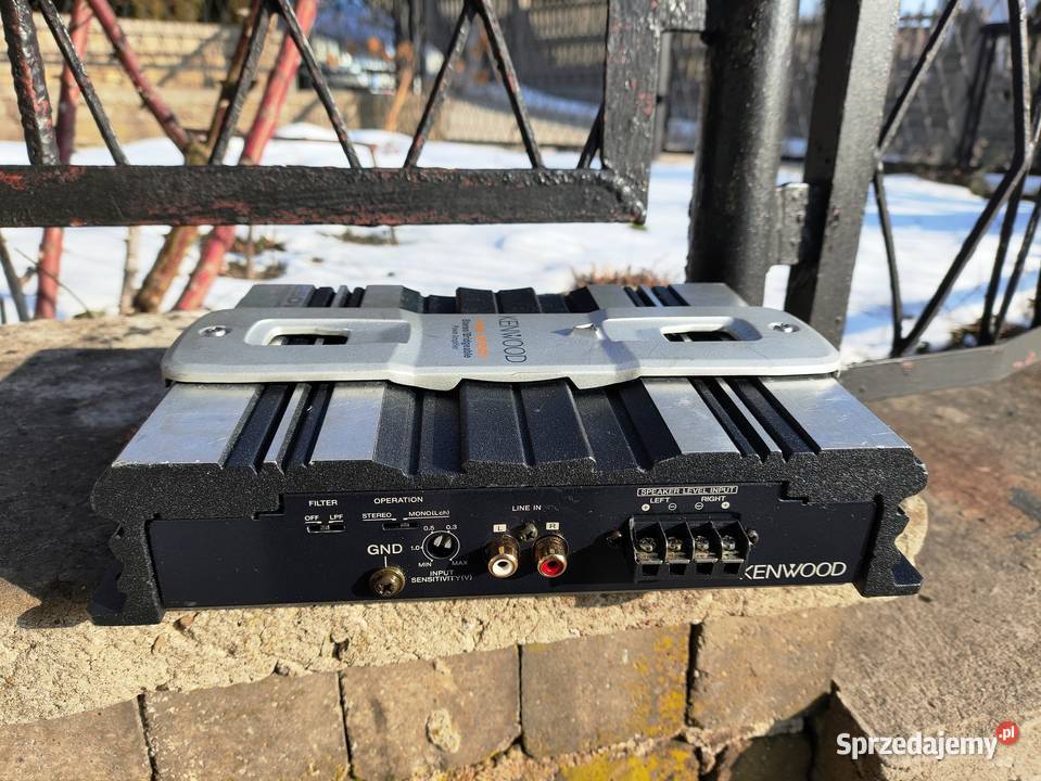 Wzmacniacz samochodowy 2 kanałowy Kenwood