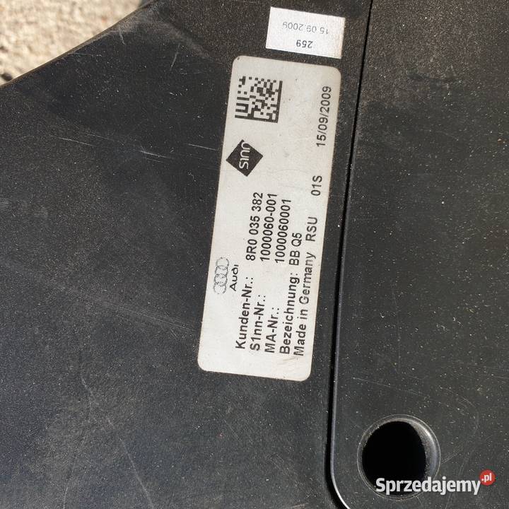 AUDI Q5 8R GLOSNIK SUBWOOFER 8R0035382 kujawsko-pomorskie Łochowice sprzedam
