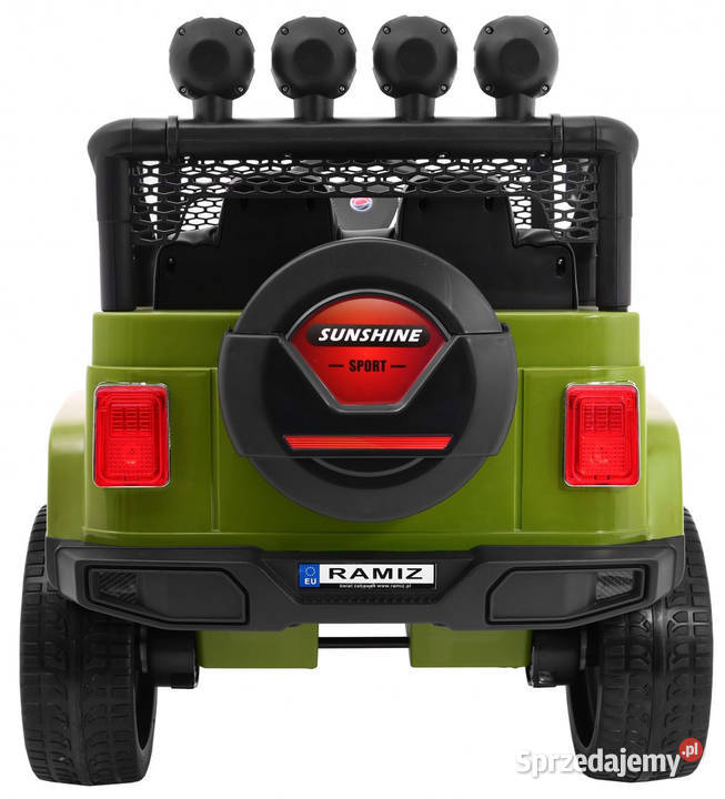 Pojazd Terenowy Raptor Drifter 4x4 Zielony 12V Łopuszno