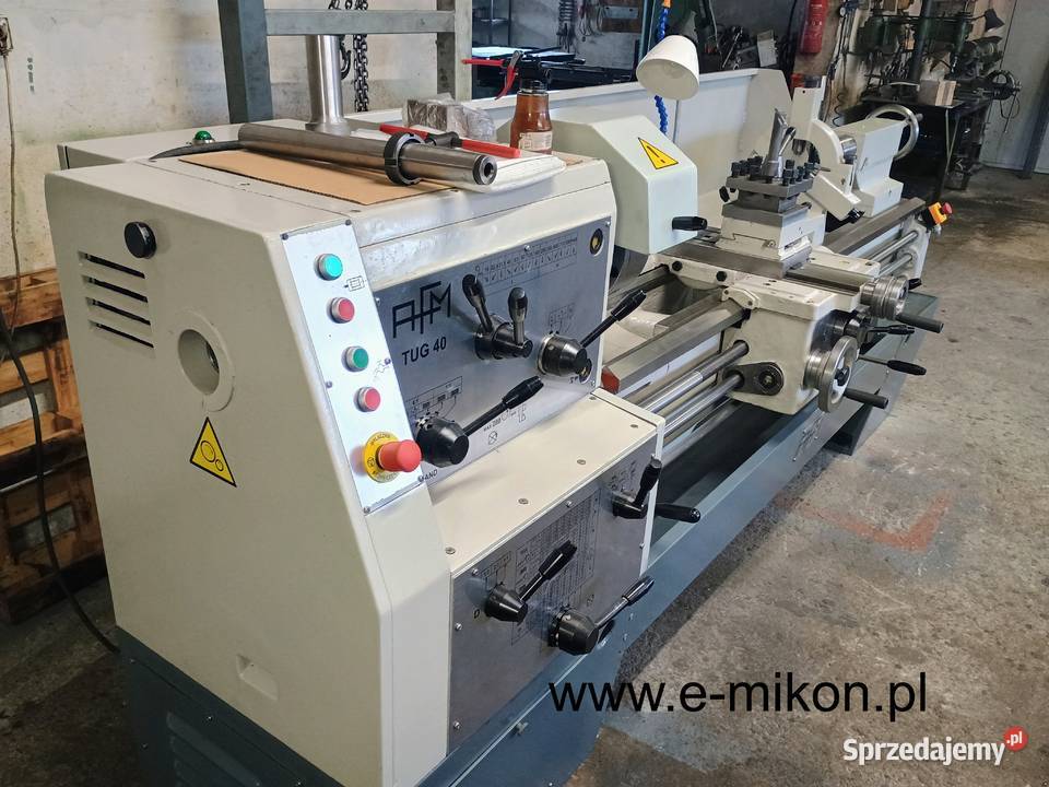 Tokarka uniwersalna TUG 40 x1500 AFM remoncie Lisi Ogon