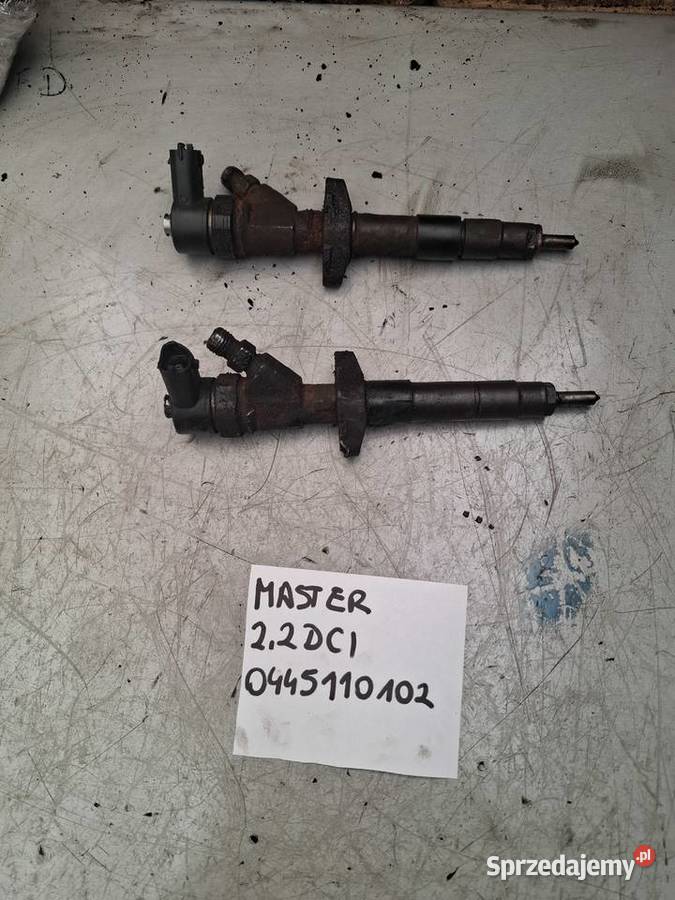 RENAULT MSTER MOVANO 22DCI wtrysk wtryskiwacz dostawcze świętokrzyskie Kielce