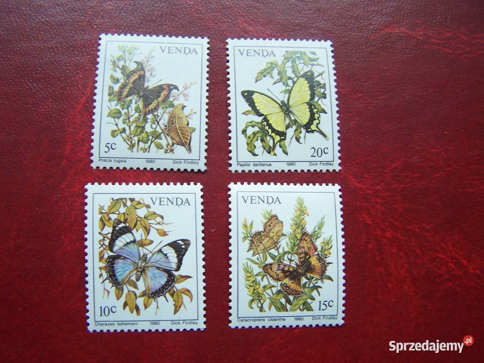 Venda 1980 MNH Mi 3437 Fauna Owady Motyle śląskie Tychy
