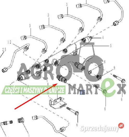 87727942 87347273 CZUJNIK CNH Wichrów sprzedam