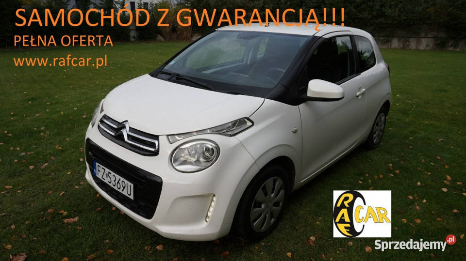 Citroen C1 piękny Gwarancja II 2014 lubuskie Zielona Góra sprzedam