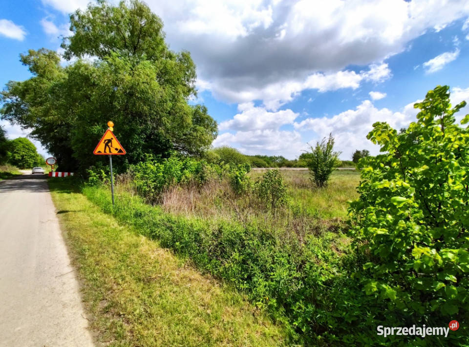 Działka budowlana z warunkami zabudowy 1330m Linów