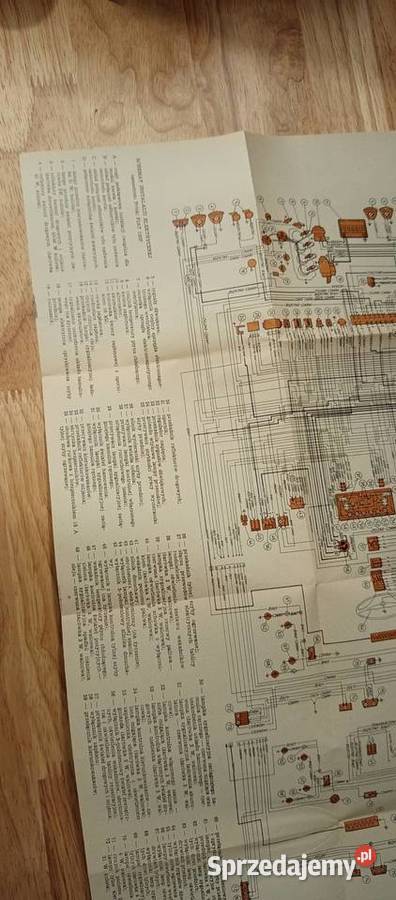 Instrukcja FIAT 125p schemat instalacji Legionowo sprzedam