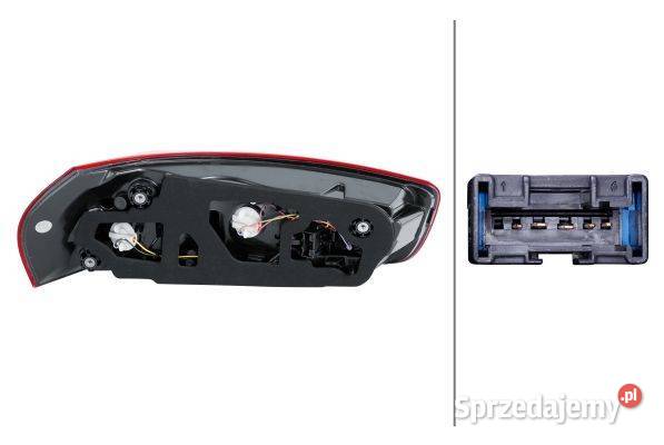 Citron C4 Picasso Spacetourer 1316 Lampa tylna