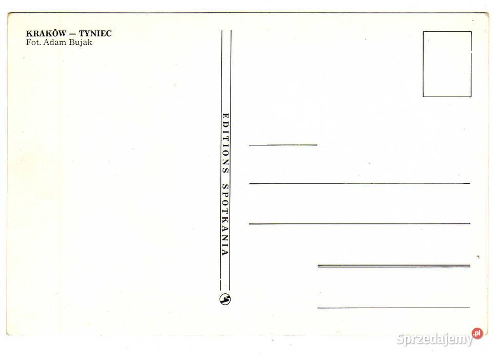 TYNIEC KRAKÓW POCZTÓWKA